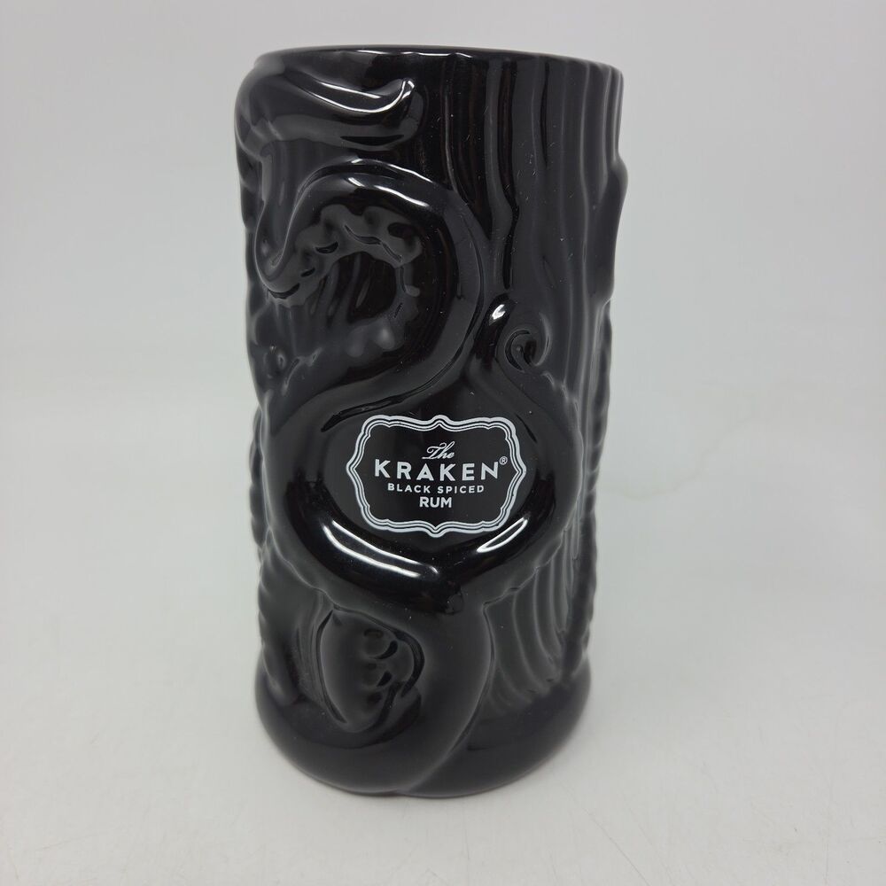 The Kraken Black Spiced Rum Tiki Mug Release the Kraken Limited Edition